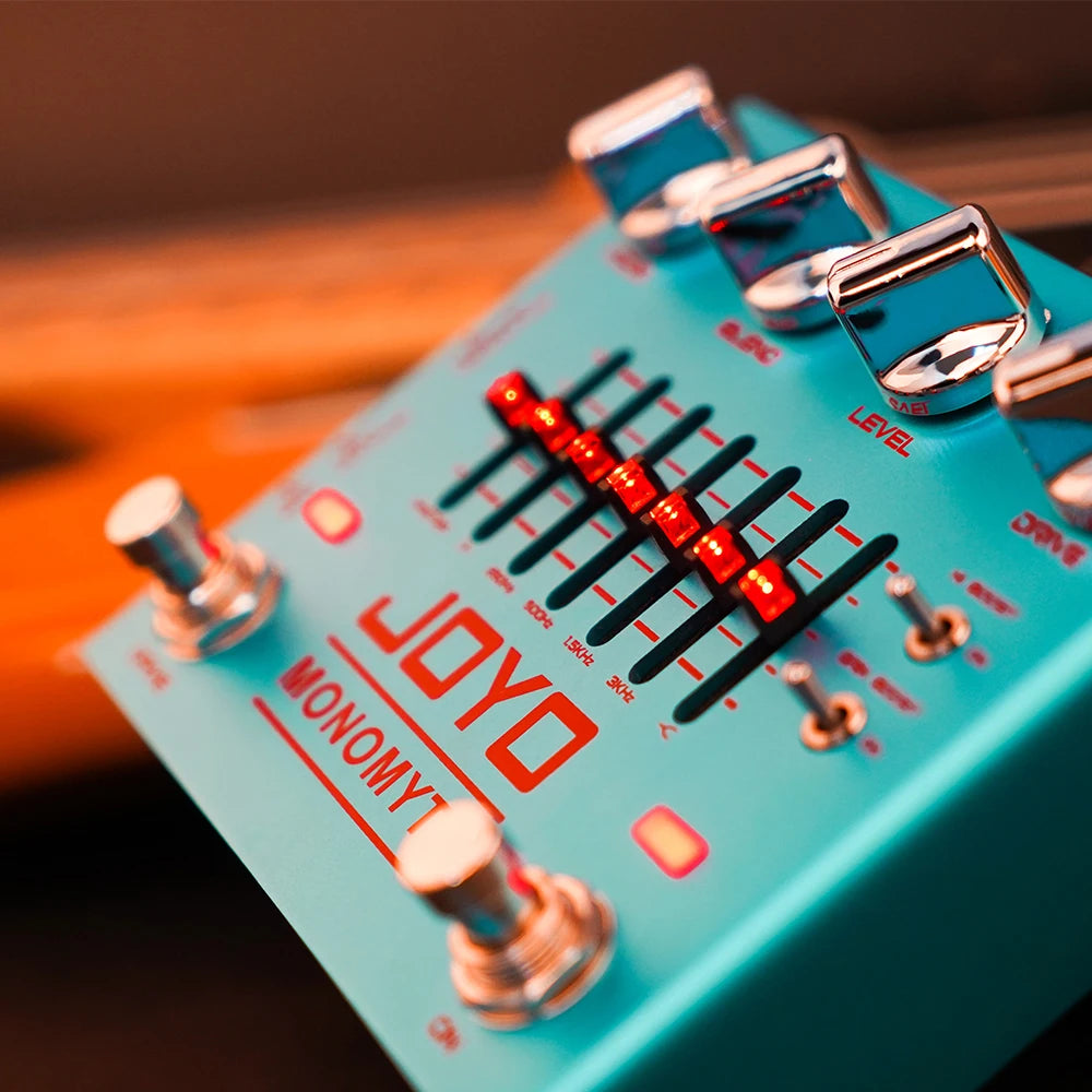 Bass Preamp Effect Pedal 6-Band Graphic EQ