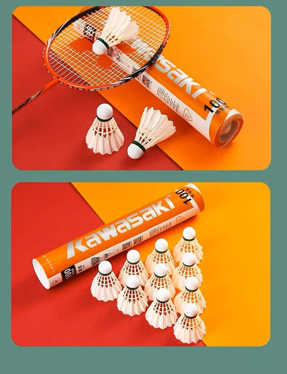 Kawasaki K500-Speed 77 Badminton Shuttlecocks 4-Tube Training Pack