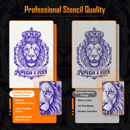Bluetooth Wireless Tattoo Stencil Transfer Printer