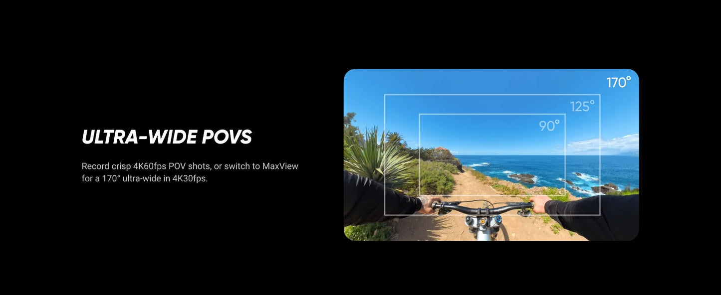 Insta360 X5 Waterproof 8K 360 Camera with Smart Stabilisation and Selfie Effect