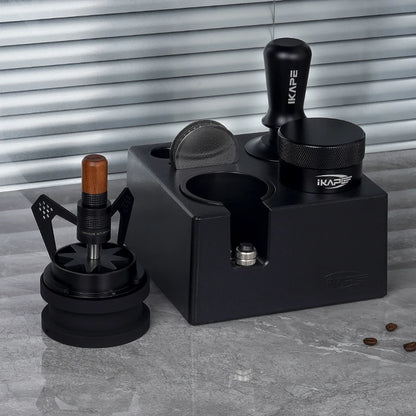 58.5mm Barista Espresso Kit Six Piece Set Black