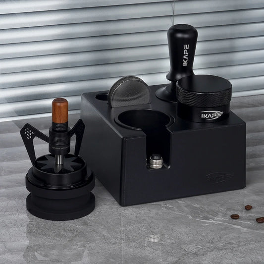 58.5mm Barista Espresso Kit Six Piece Set Black