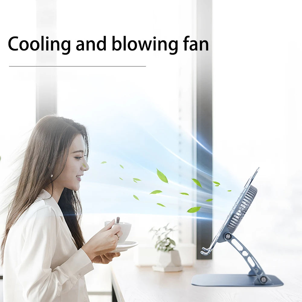 Adjustable Laptop Cooling Stand for Gaming and Office Use