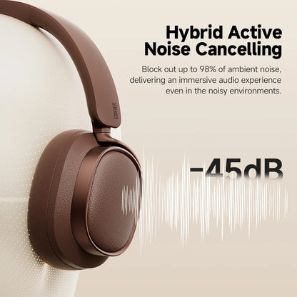 Edifier ES850NB Wireless Over Ear ANC Headphones 92 Hour Battery Black