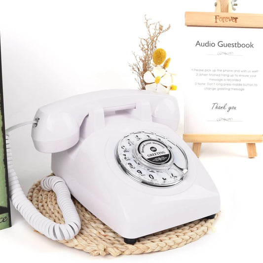 Portable Audio Guestbook Phone for Weddings and Birthdays