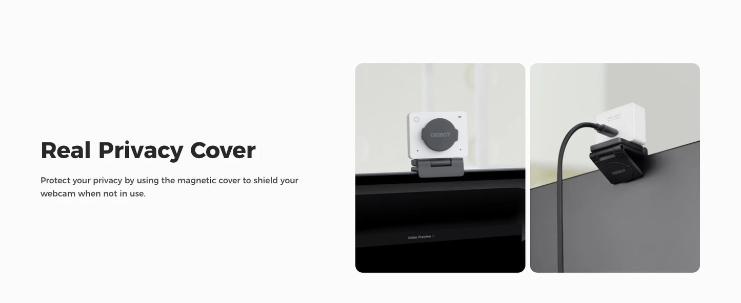 Full HD Smart Webcam with AI Framing