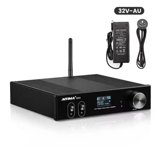 D03 Bluetooth Amplifier 2.1 150W x2 HiFi Audio