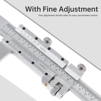 Heavy Duty Carbon Steel Vernier Caliper 0-24 Inch