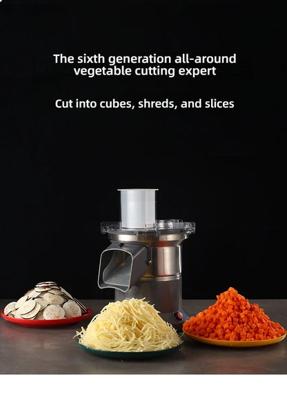 Heavy Duty 3in1 Food Cutter Slicer Dicer Machine