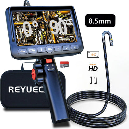 8.5mm Dual Lens Endoscope Camera with LED Lights