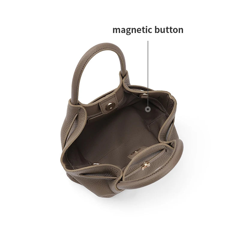 Women Dark Grey Tote Bag Stylish and Spacious