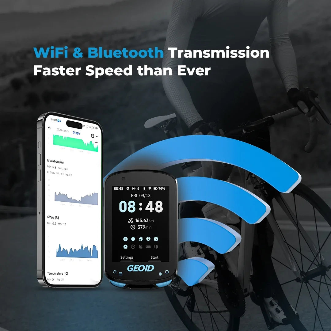 CS600 Bike Odometer GPS Tracker for Road and Mountain Bikes