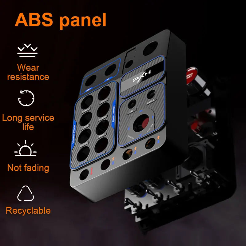 Simulator Racing Control Box with 30 Programmable Buttons RGB Panel