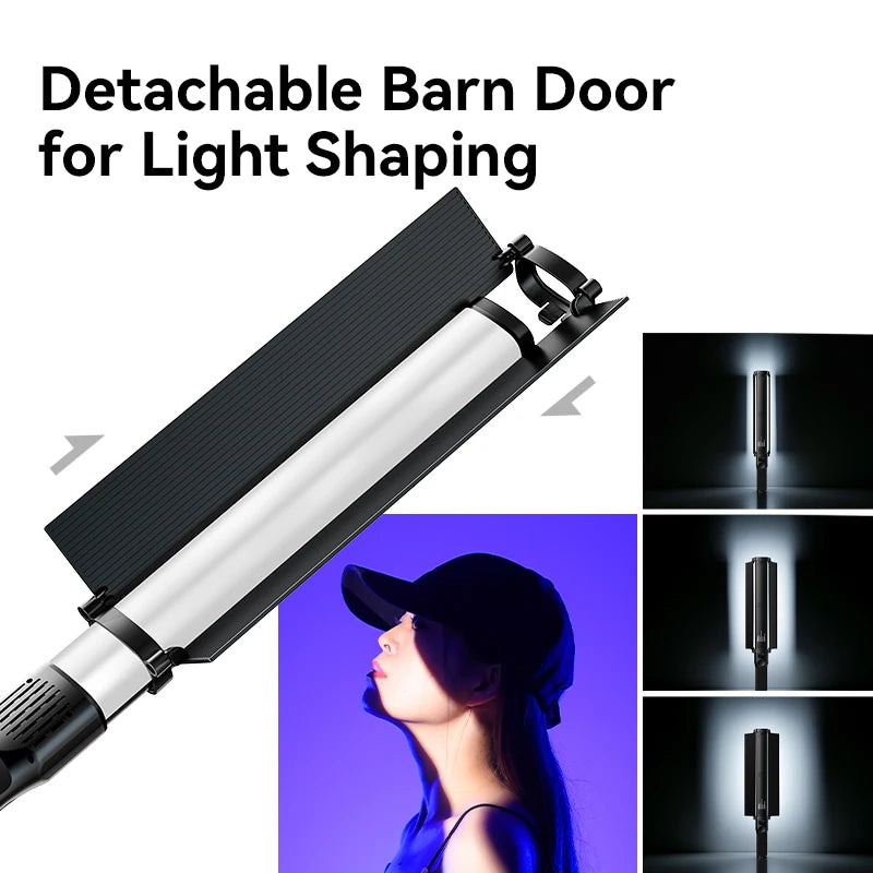 RGB LED Light Stick Handheld Photography Wand 38W Dimmable