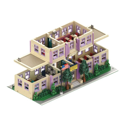3500PCS Modular Building Blocks City Apartment Model Kit