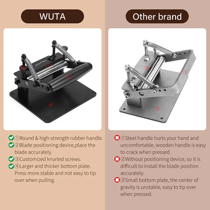 Heavy Duty Manual Leather Skiving Machine Belt Splitter Large
