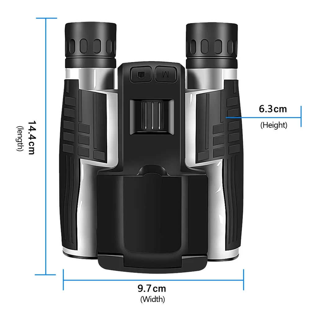 12X Optical Zoom Digital Binoculars Camera 48MP