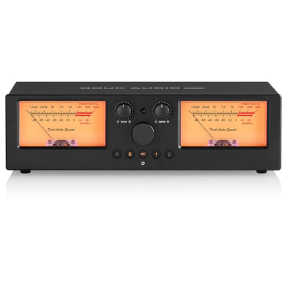 2-Way Amplifier and Speaker Switcher with Analog Display