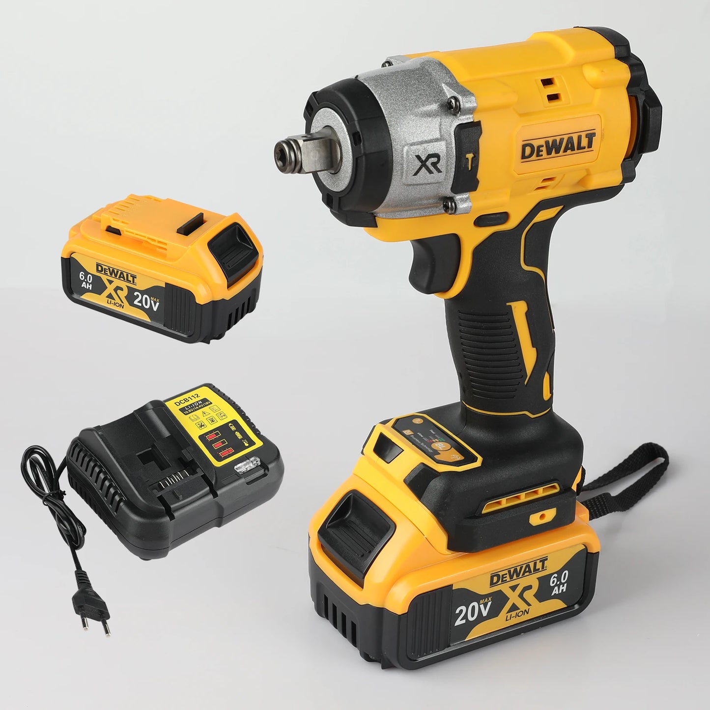 20V Cordless 1/2" Impact Wrench with Variable Speed