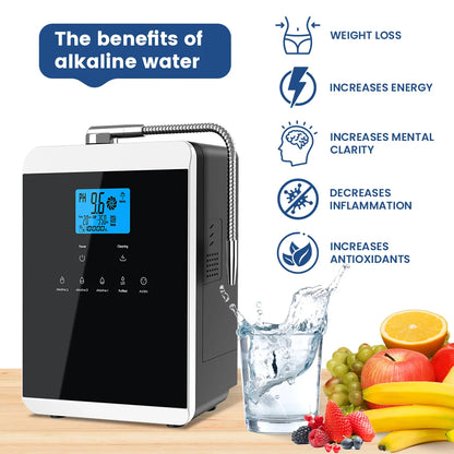 Household Alkaline Acid Water Ionizer 11 Platinum Plates