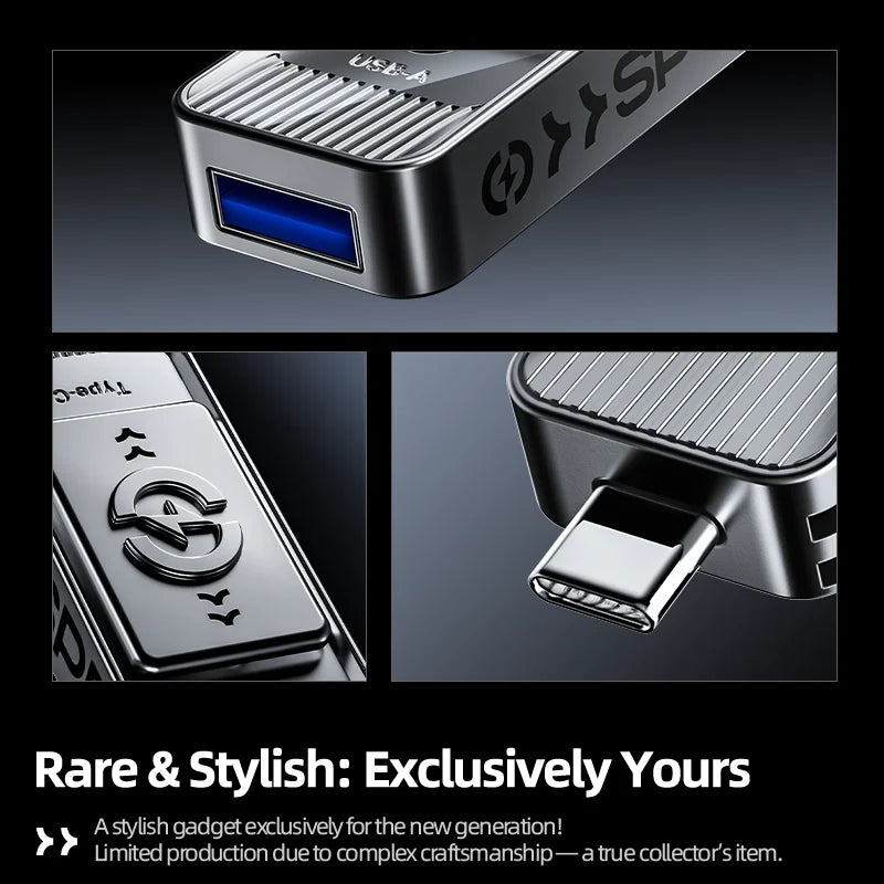 Portable 1TB USB-C SSD 1090MB/s Fast Storage