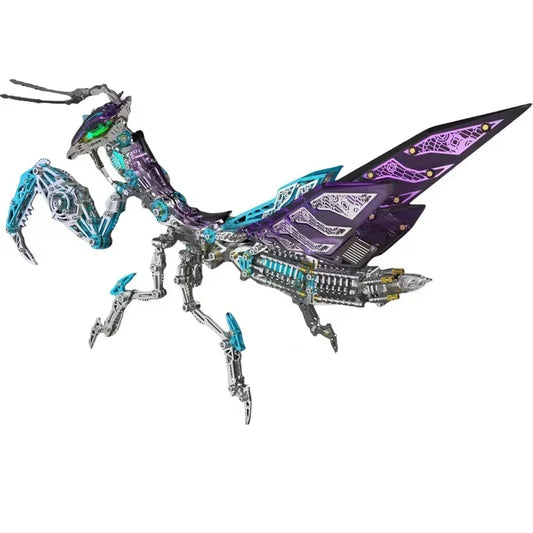 Stainless Steel 3D Mantis Model Puzzle DIY Kit