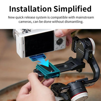 3-Axis Handheld Camera Gimbal Stabilizer Combo Kit