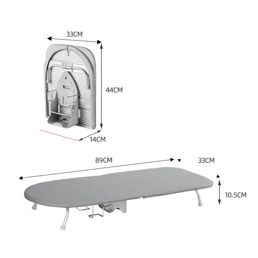 Wall Mount Fold Down Ironing Board Compact