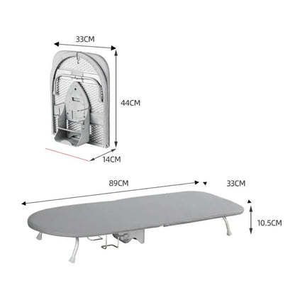 Wall Mount Fold Down Ironing Board Compact