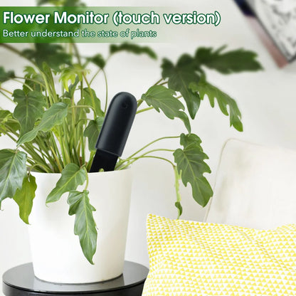 Smart Plant Monitor Soil Moisture Fertility Light Sensor