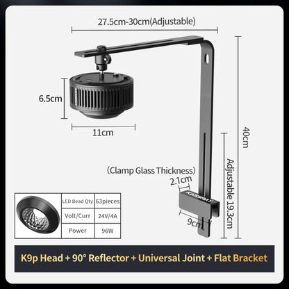 Full Spectrum Aquarium Plant Light with Stand