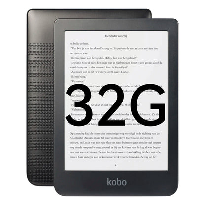 Portable 32GB 6" e-Reader with Adjustable Lighting