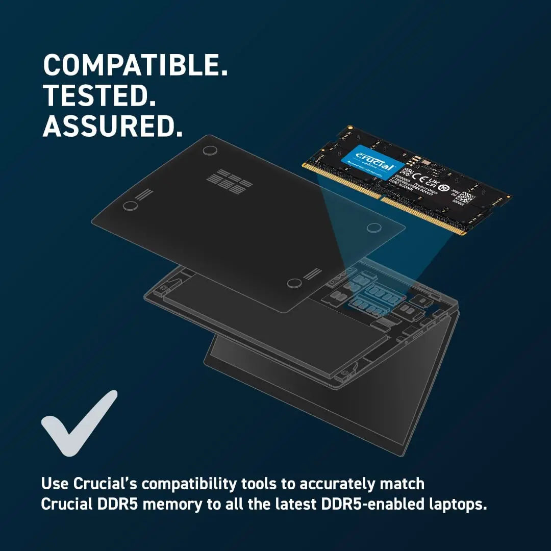 48GB DDR5 5600MHz Dual Channel Laptop RAM for Performance Laptops