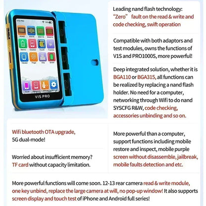 V1S PRO Host Device for iPhone Screen and Flash Fix