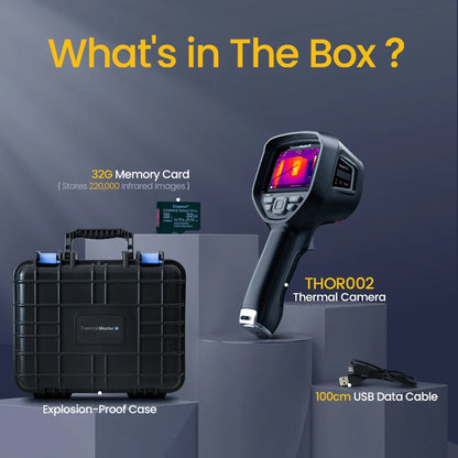 Portable Thermal Imager 512×384 Resolution 4X Zoom
