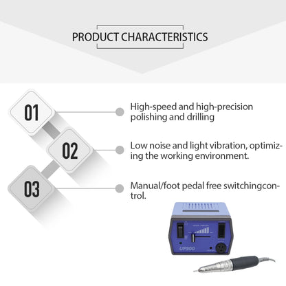 Portable Electric Nail Drill for Manicure and Pedicure