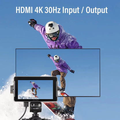Professional 5.5" 4K Field Monitor for DSLR and Video Cameras