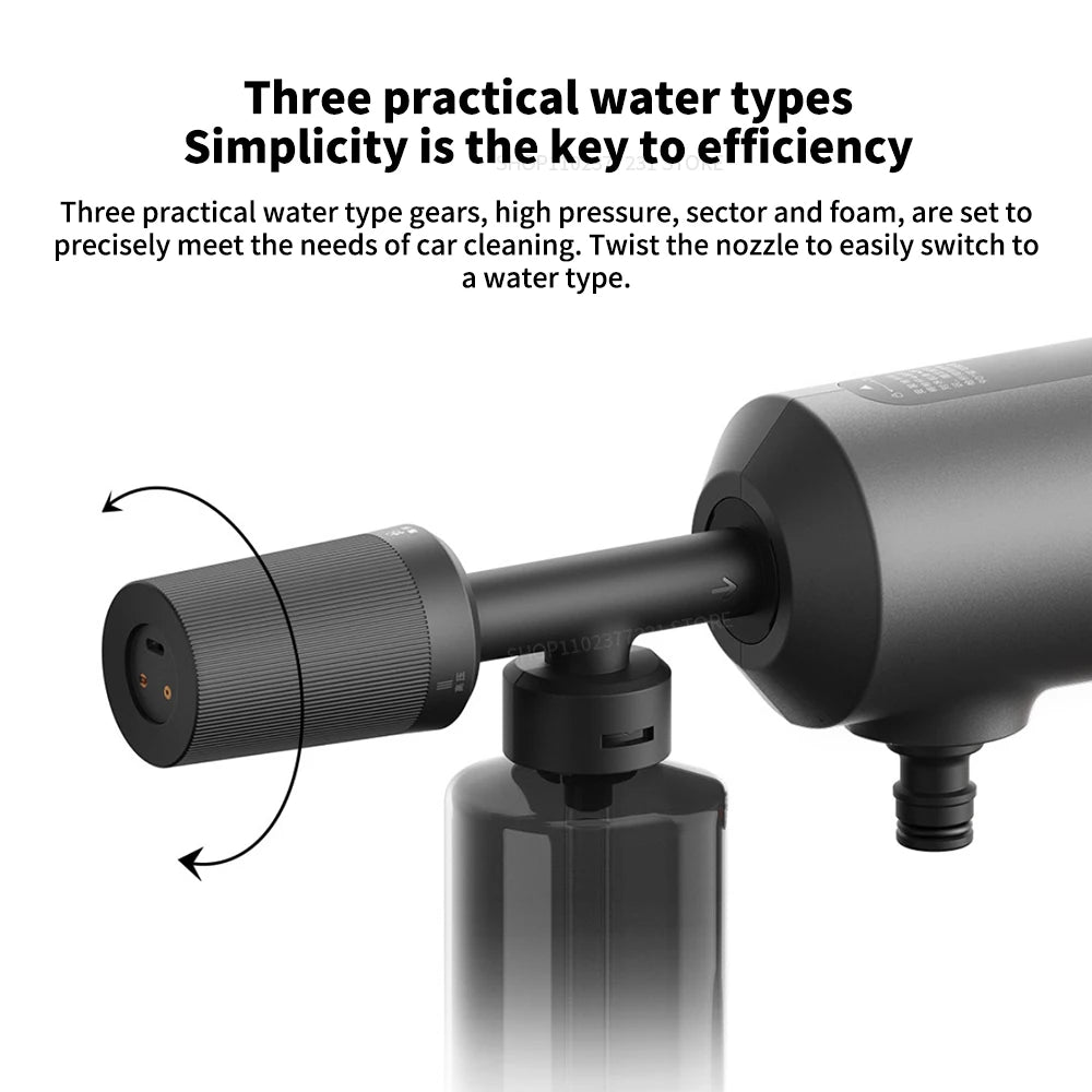 Wireless Car Washer 160L/h High Pressure Portable Cleaner