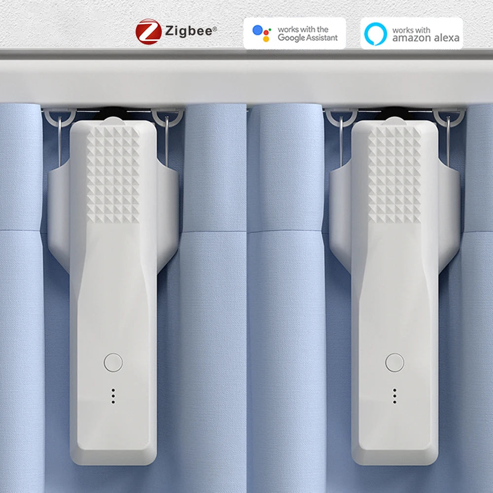 Smart Curtain Robot 2-Pack with Zigbee App Control
