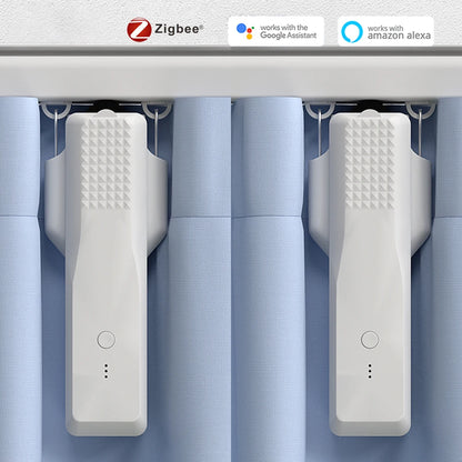 Smart Curtain Robot 2-Pack with Zigbee App Control