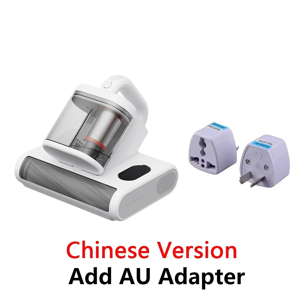 Cordless Mite Vacuum Cleaner 17kPa Smart Sensor Double Dust Cup