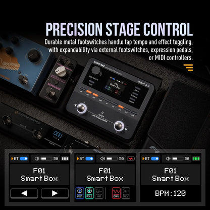 Smart Guitar Multi Effects Processor with Looper IR