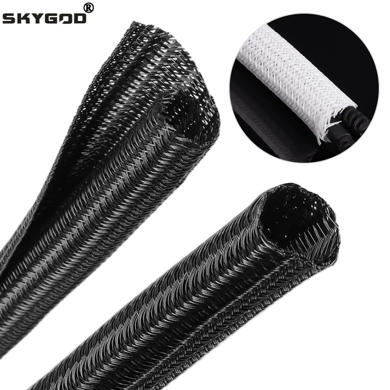Self-Closing 13mm PET Cable Protector 50m