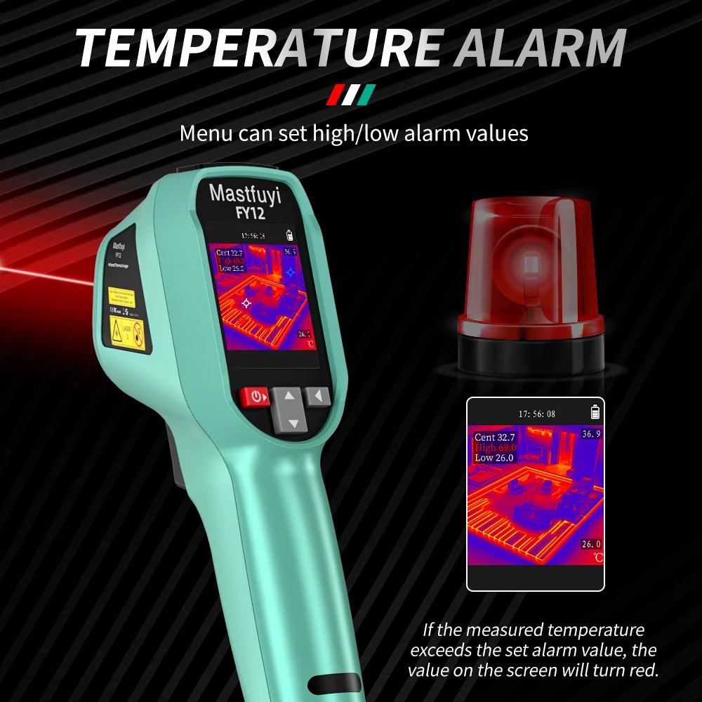 Durable Thermal Imaging Camera with Rechargeable Battery