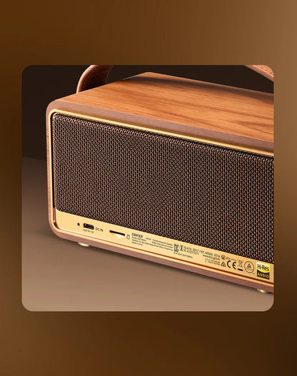 Brown Wireless Bluetooth Speaker 40 Watt Portable Sound