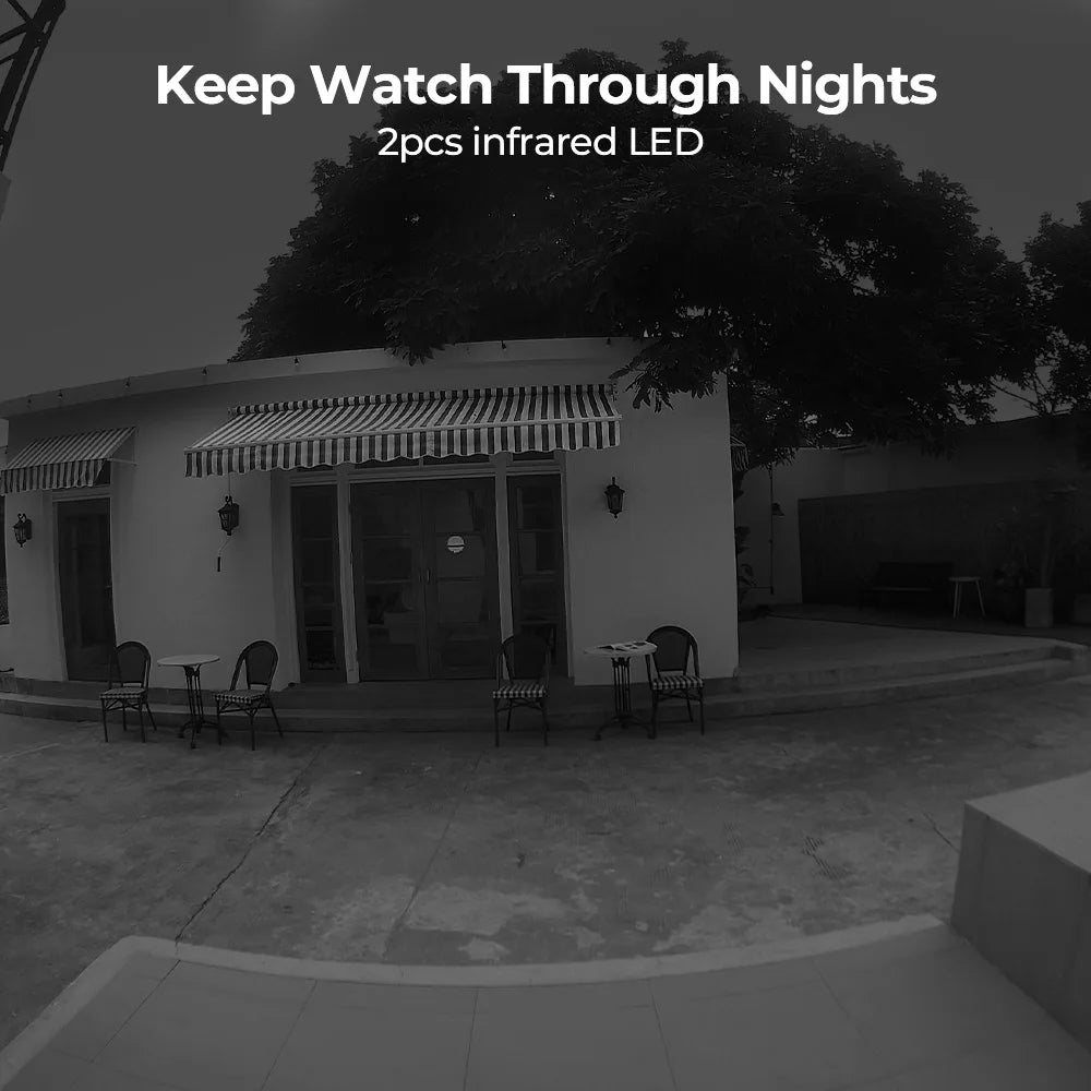 2K Smart Video Doorbell with Chime and Motion Alerts
