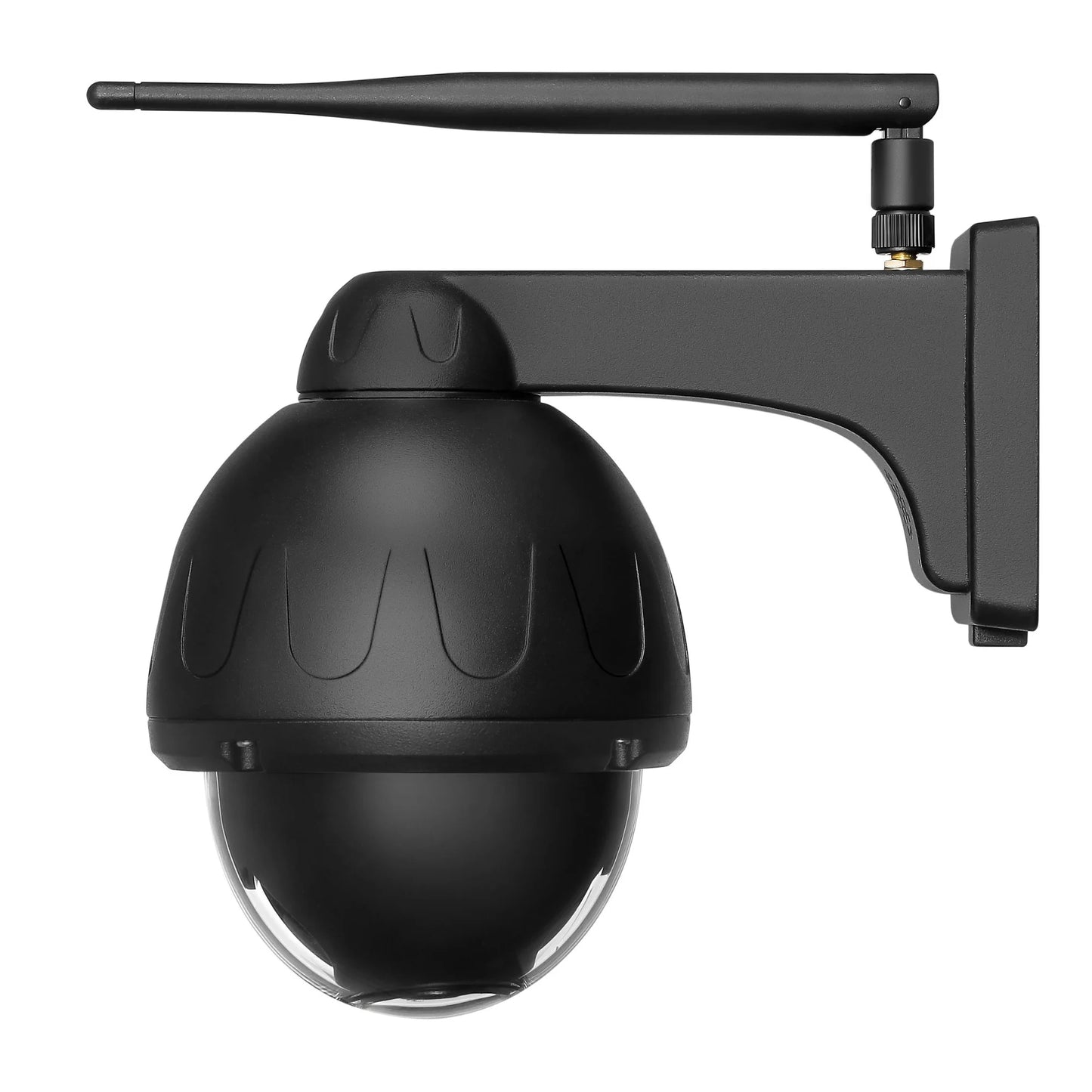Smart 8MP Outdoor Security Camera with Two Way Audio Black