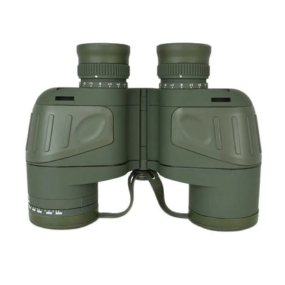 10x50 Waterproof Military Binoculars with Compass for Hunting