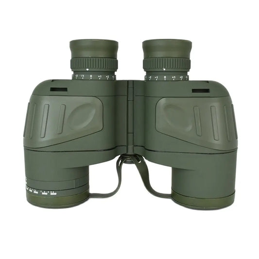 10x50 Waterproof Military Binoculars with Compass for Hunting