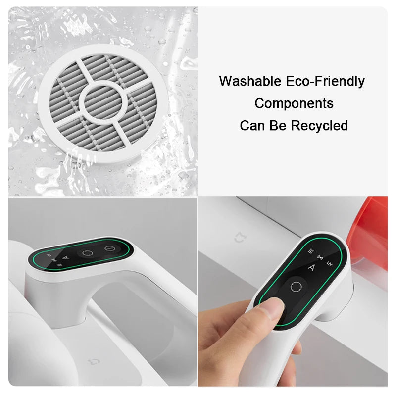 Handheld Mite Remover Vacuum with UV Sterilisation 14kPa